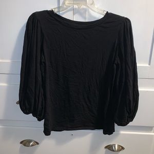 Loft bubble sleeve top